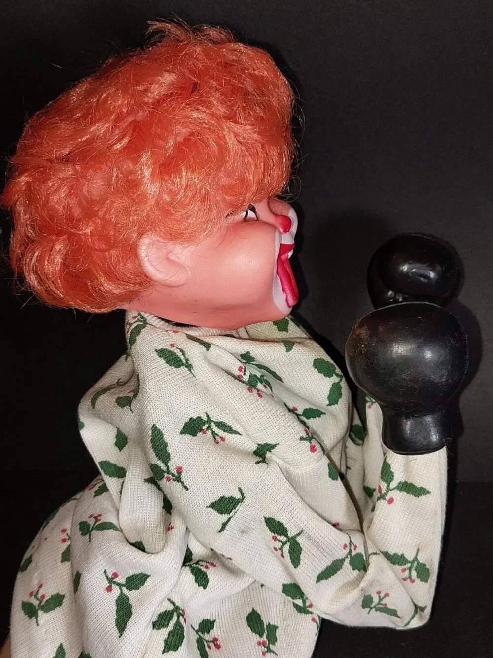Vintage Rojus Bobble Head Boxing Clown